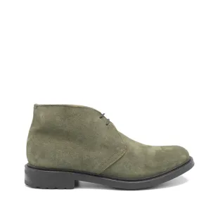 HIGHLAND BOOT DARK GREEN SUEDE