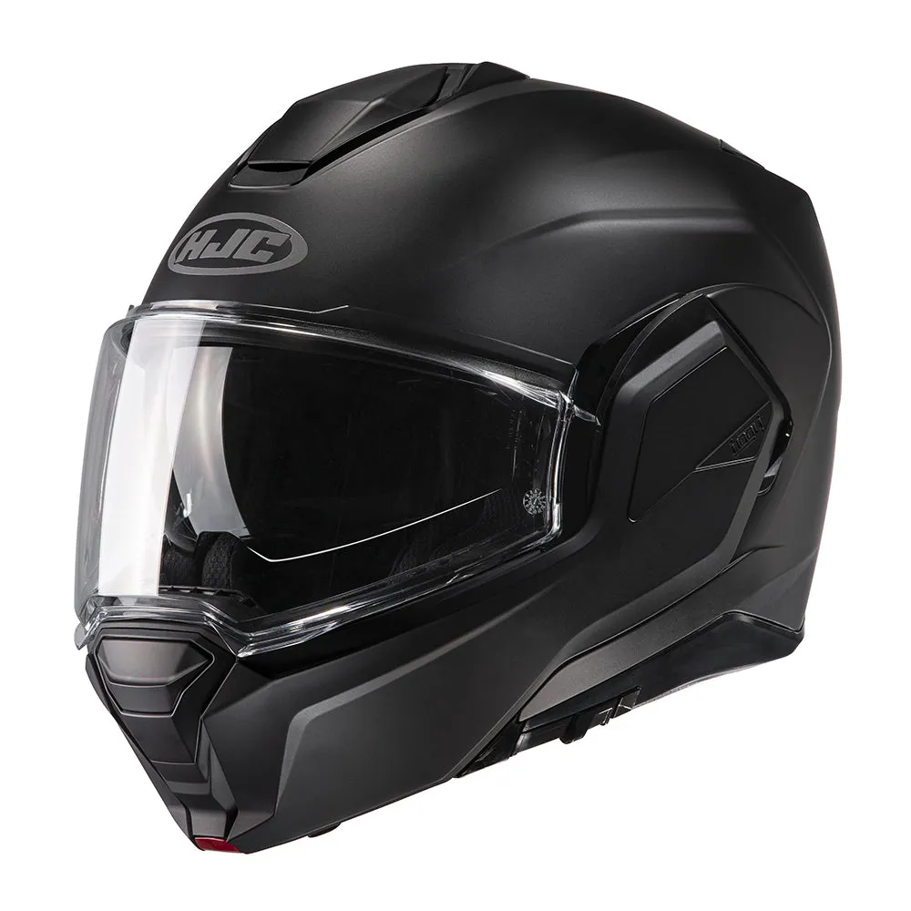 HJC I100 Matt Black Flip Up Motorbike Helmet