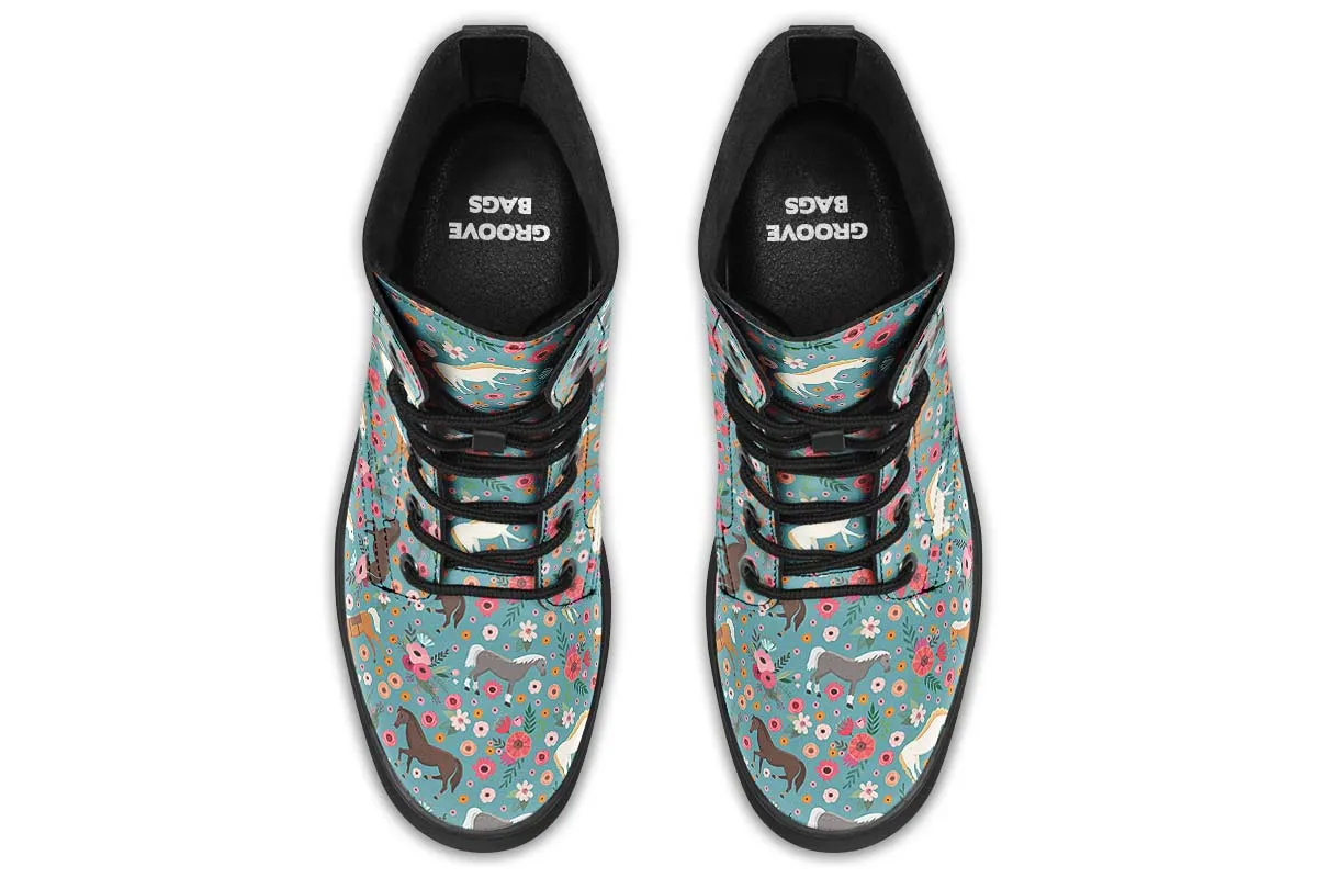 Horse Flower Boots