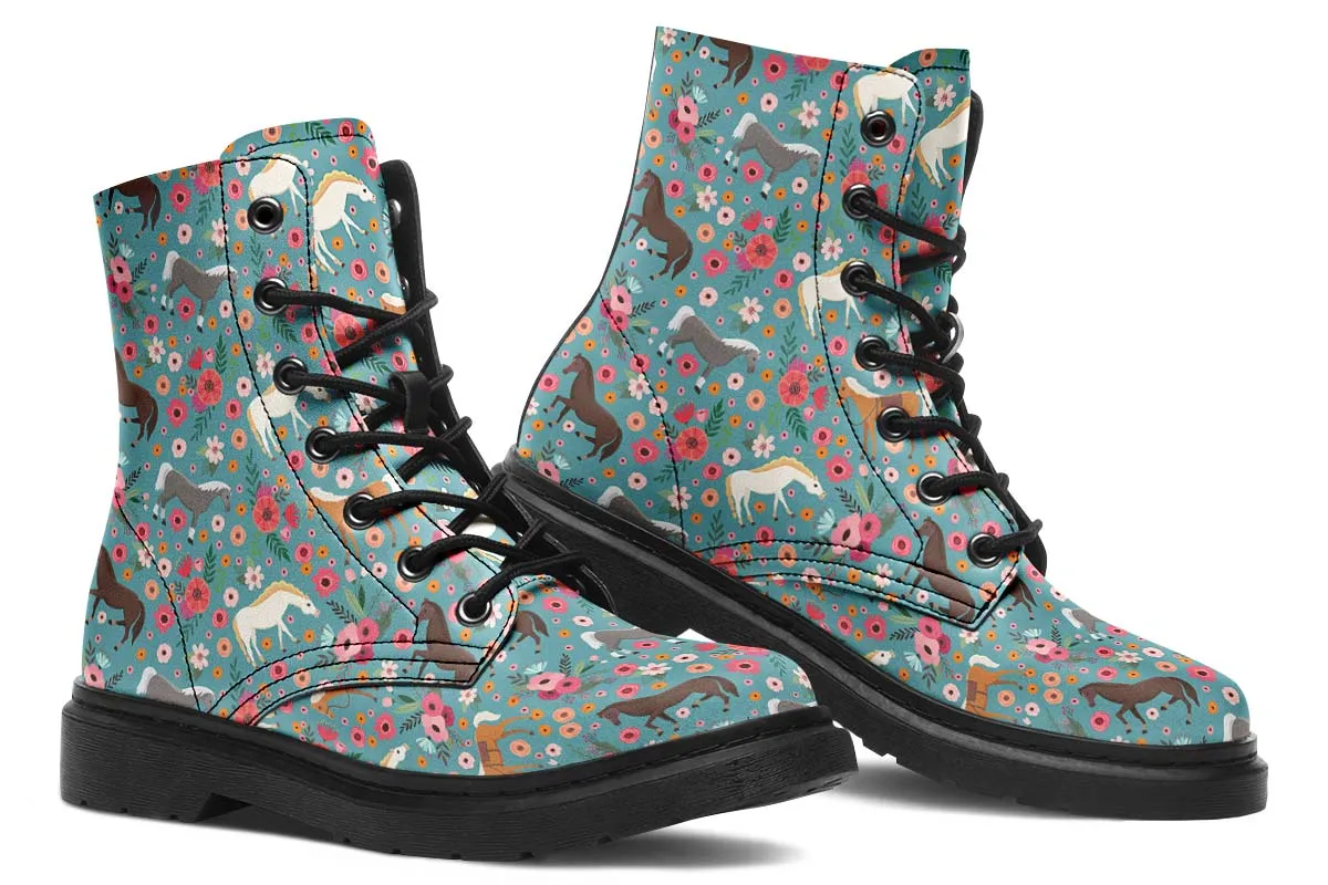 Horse Flower Boots