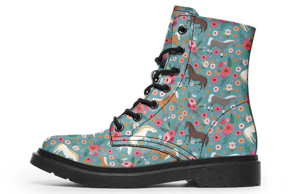 Horse Flower Boots