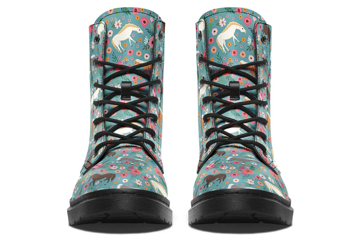 Horse Flower Boots