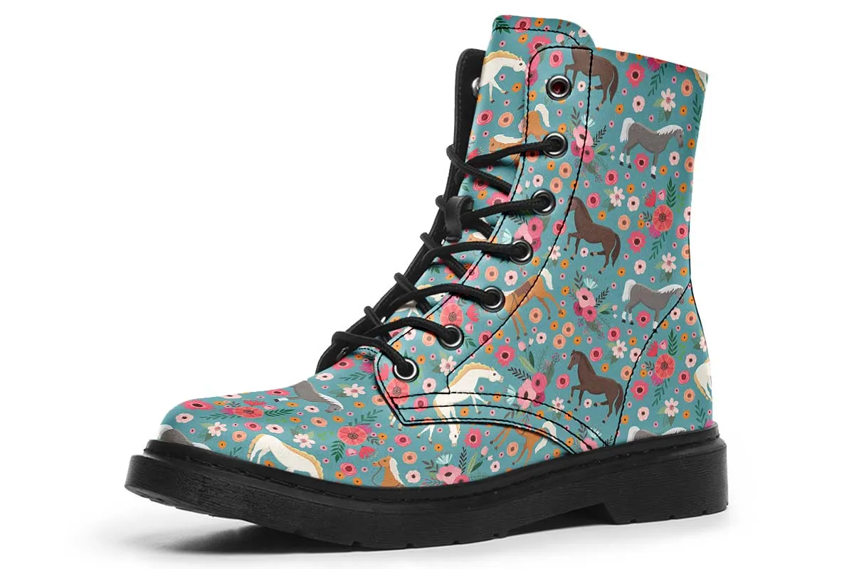 Horse Flower Boots