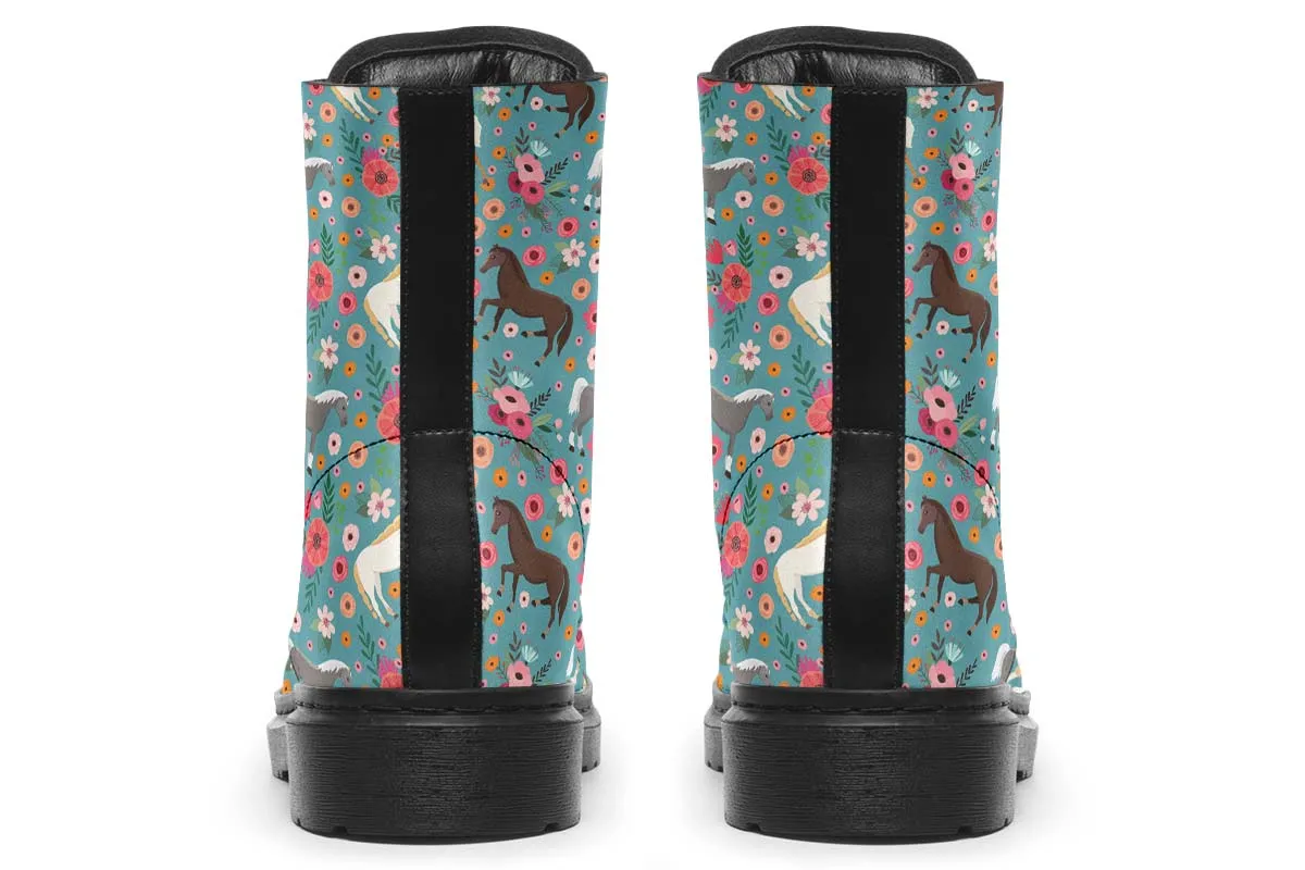 Horse Flower Boots