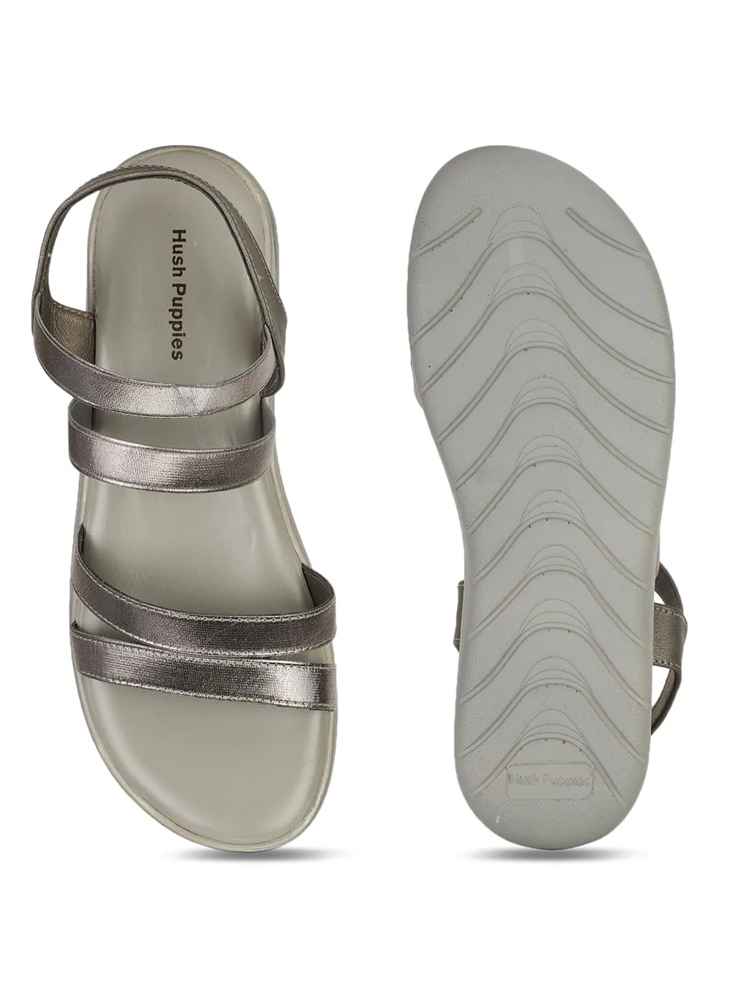 Hush Puppies NOAH Women Casual Sandal In SILVER