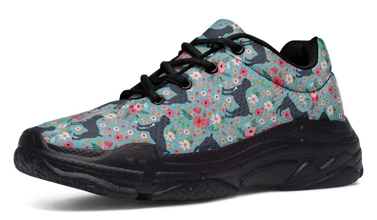 Illustrated Cane Corso Chunky Sneakers