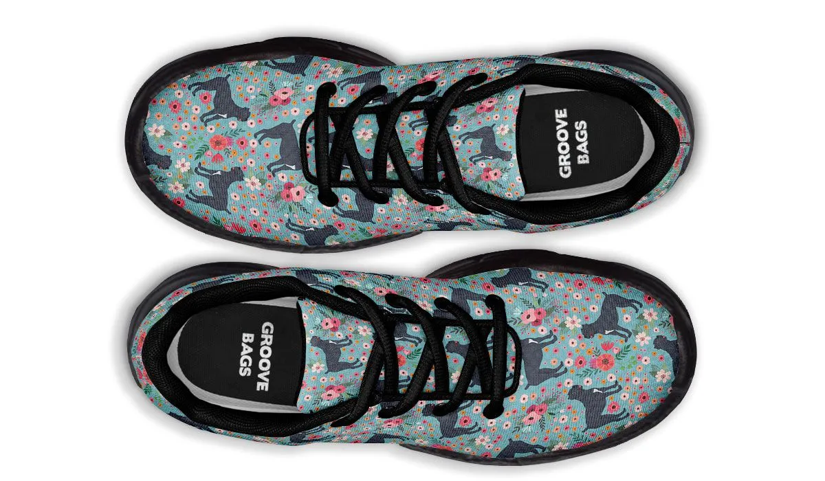 Illustrated Cane Corso Chunky Sneakers
