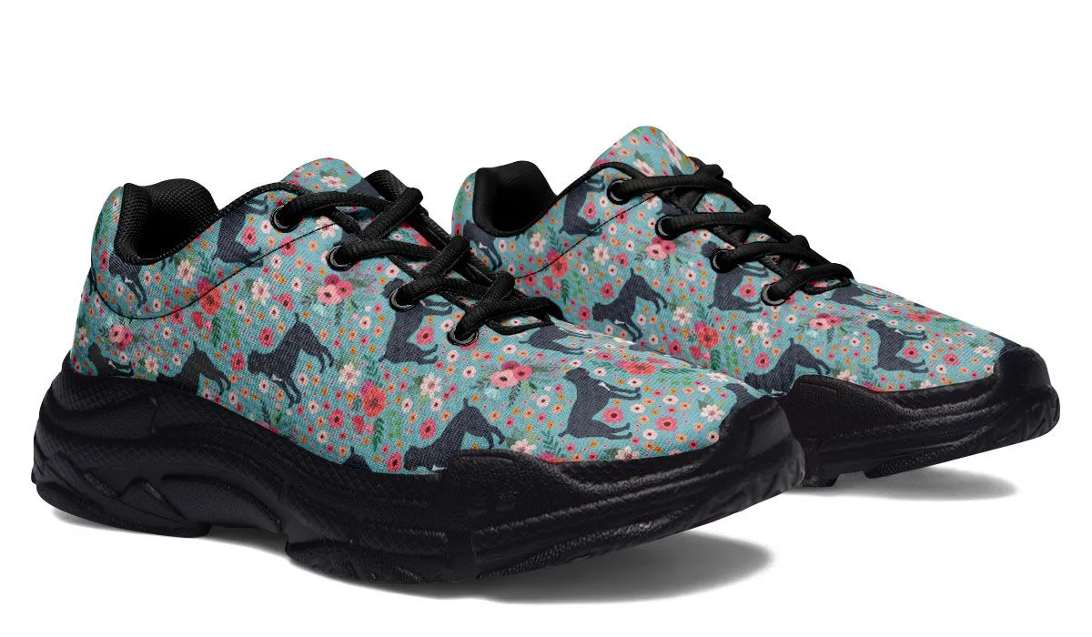 Illustrated Cane Corso Chunky Sneakers