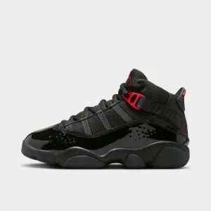 Jordan 6 Rings PS Black / Fire Red - Anthracite