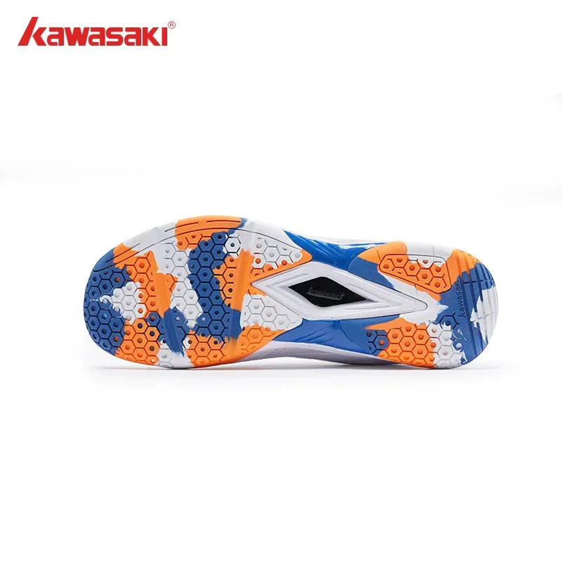 Kawasaki Brand Sneakers Table Tennis Shoes Durable Breathable Entry-level Badminton Shoes