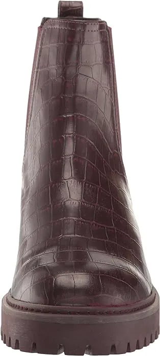 Kenneth Cole Reaction Women's Salt Lug Chelsea Boots  Color Burgundy Size 8M