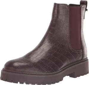 Kenneth Cole Reaction Women's Salt Lug Chelsea Boots  Color Burgundy Size 8M