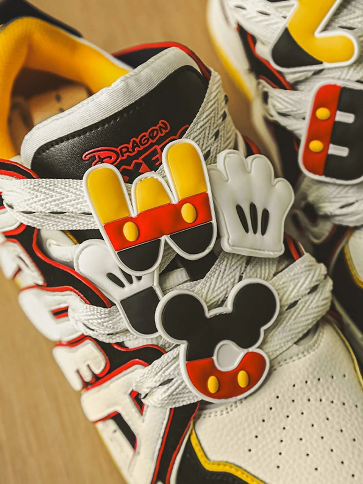 Kicksteria - Design Color Block Letter Shoes