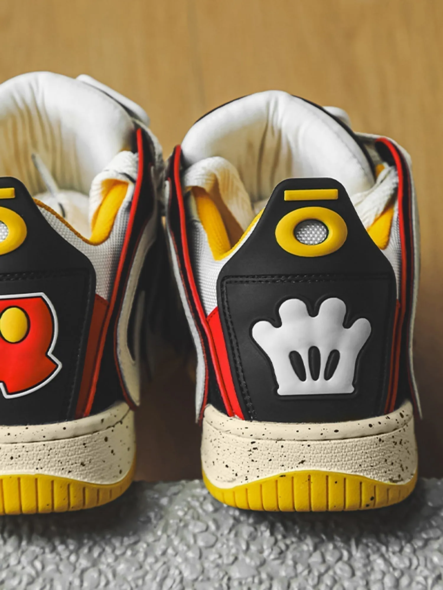 Kicksteria - Design Color Block Letter Shoes