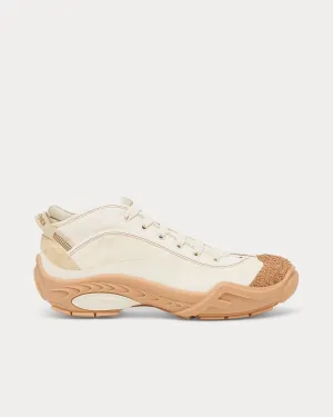 Lab Fabric White Mid Top Sneakers