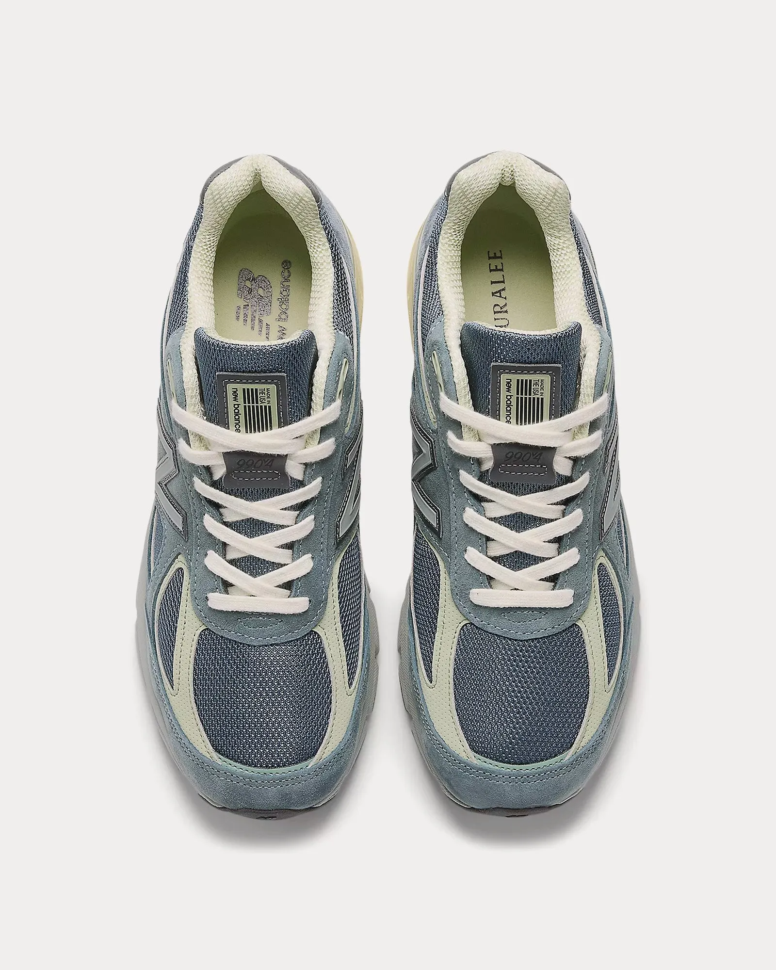 Made in USA 990v4 Trooper / Dark Slate / Swamp Low Top Sneakers