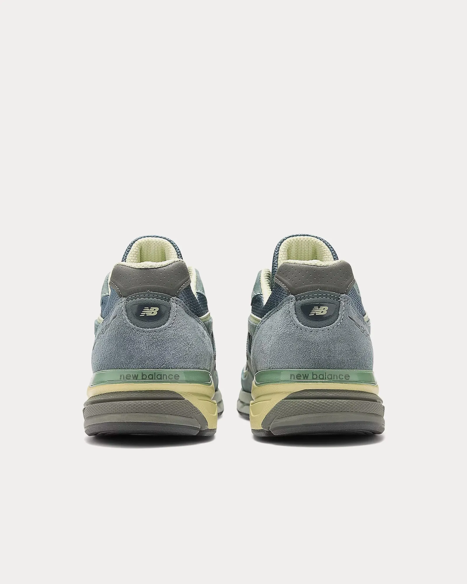 Made in USA 990v4 Trooper / Dark Slate / Swamp Low Top Sneakers