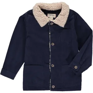 Me & Henry Navy Corduroy Shirt Jacket