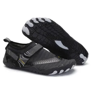 Men’s & Women’s Water Shoes Barefoot Quick Dry Aqua Sports - Black Size EU42 = US8