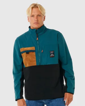 MENS ANTI SERIES JOURNEY ZIP CREW