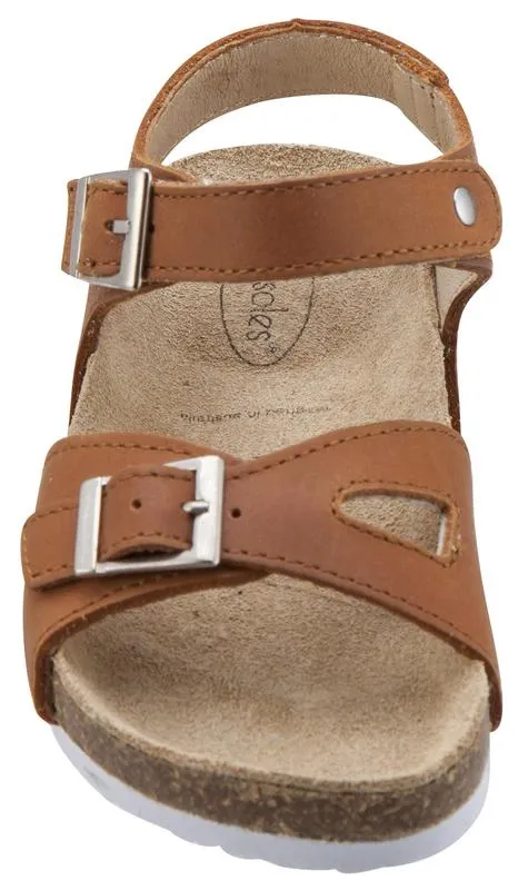 Old Soles Girl's Tan Retreat Leather Sandals