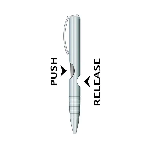 ONLINE Flip XL Ballpoint Pen - Shiny Chrome Trim