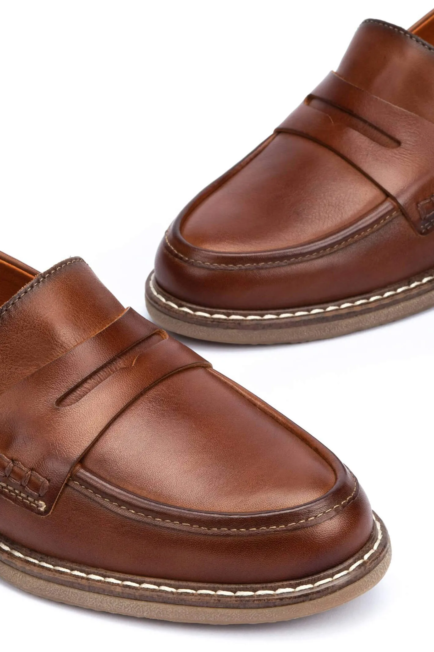 Pikolinos Aldaya W8J-3541 Tan Brown Women's Loafer Shoes