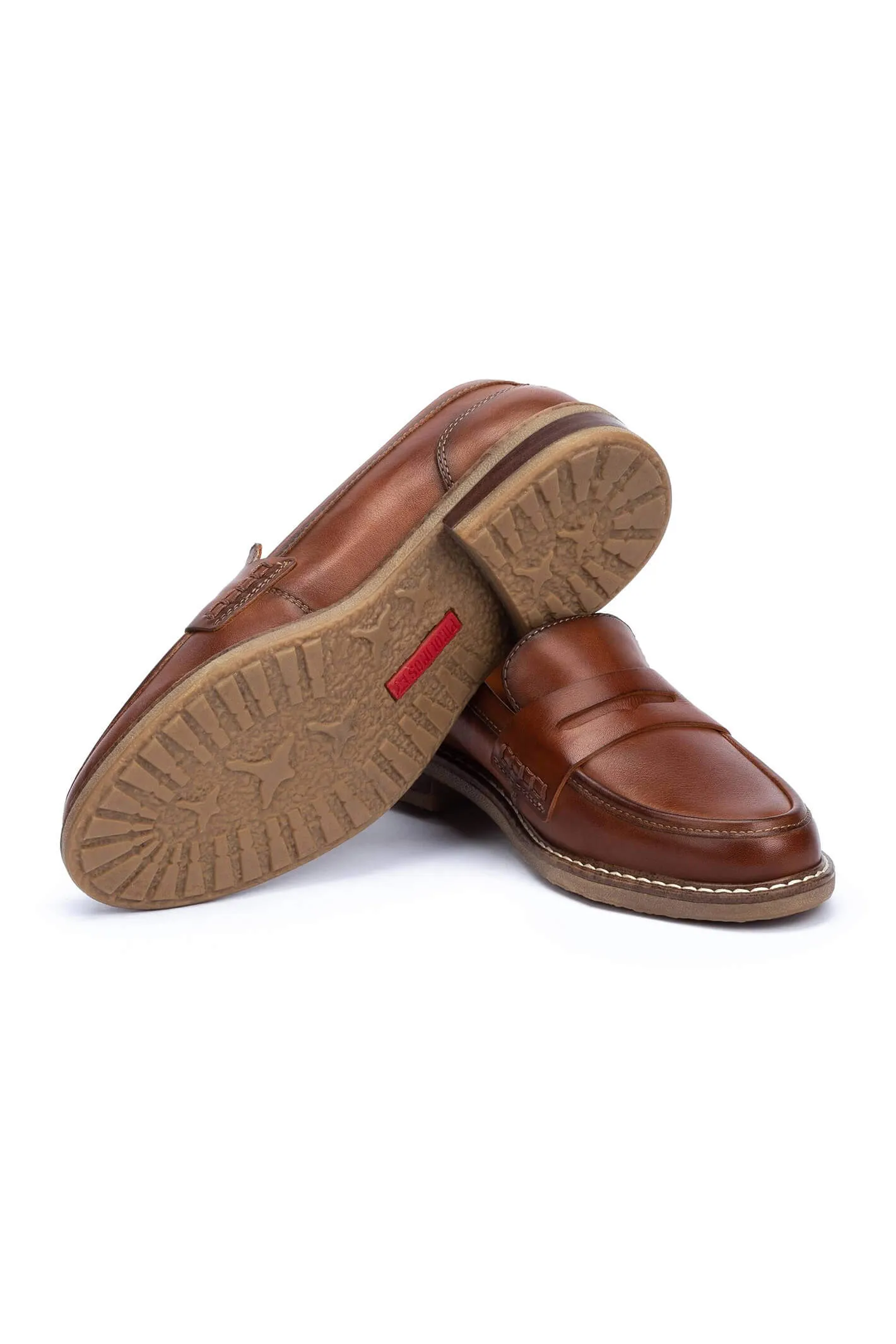Pikolinos Aldaya W8J-3541 Tan Brown Women's Loafer Shoes