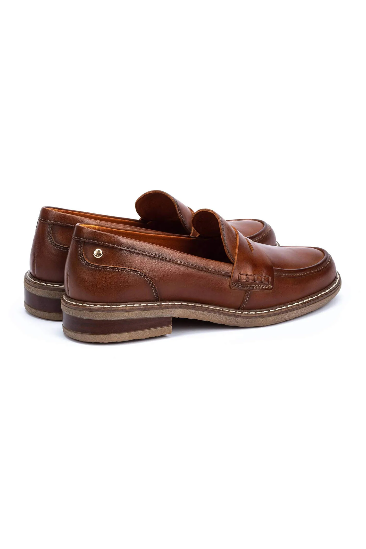 Pikolinos Aldaya W8J-3541 Tan Brown Women's Loafer Shoes