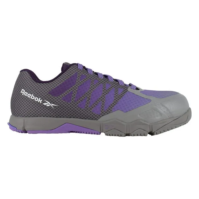 Reebok Women's 4" Purple Round Composite Toe Metal Free Work Shoe