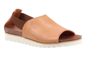 Riva Women's Salou Leather Sandals Tan Brown