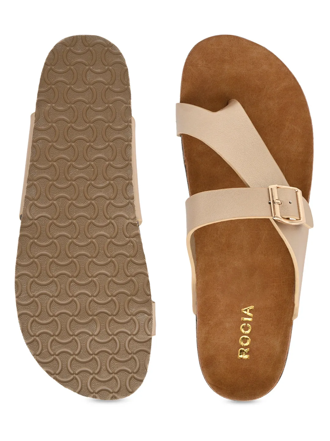 Rocia By Regal Gold Women Casual Stylish Flats