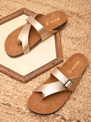 Rocia By Regal Gold Women Casual Stylish Flats
