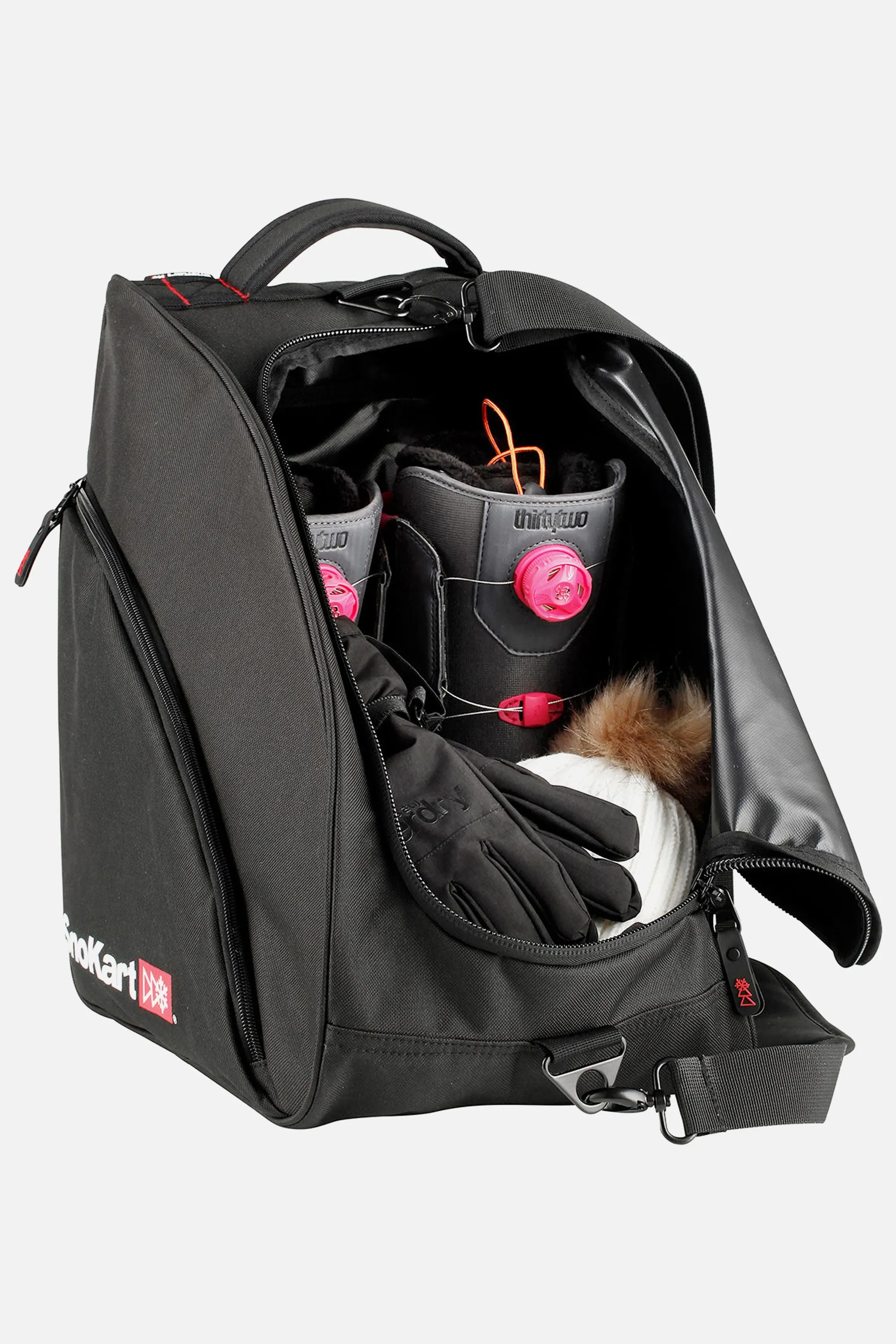 SnoKart Classik Boot Bag - Black