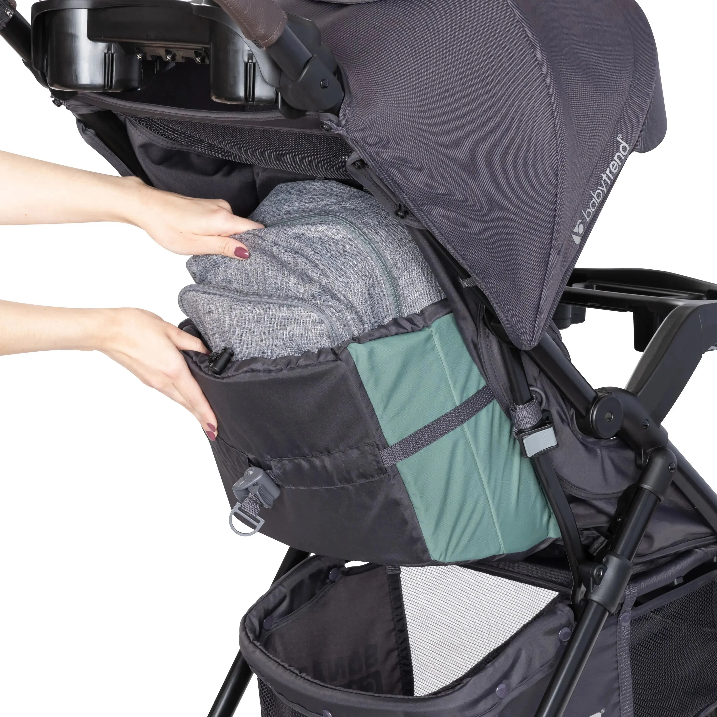 Sonar™ Cargo 3-Wheel Stroller Travel System with EZ-Lift™ PLUS Infant Car Seat - Desert Sage (Walmart Exclusive)