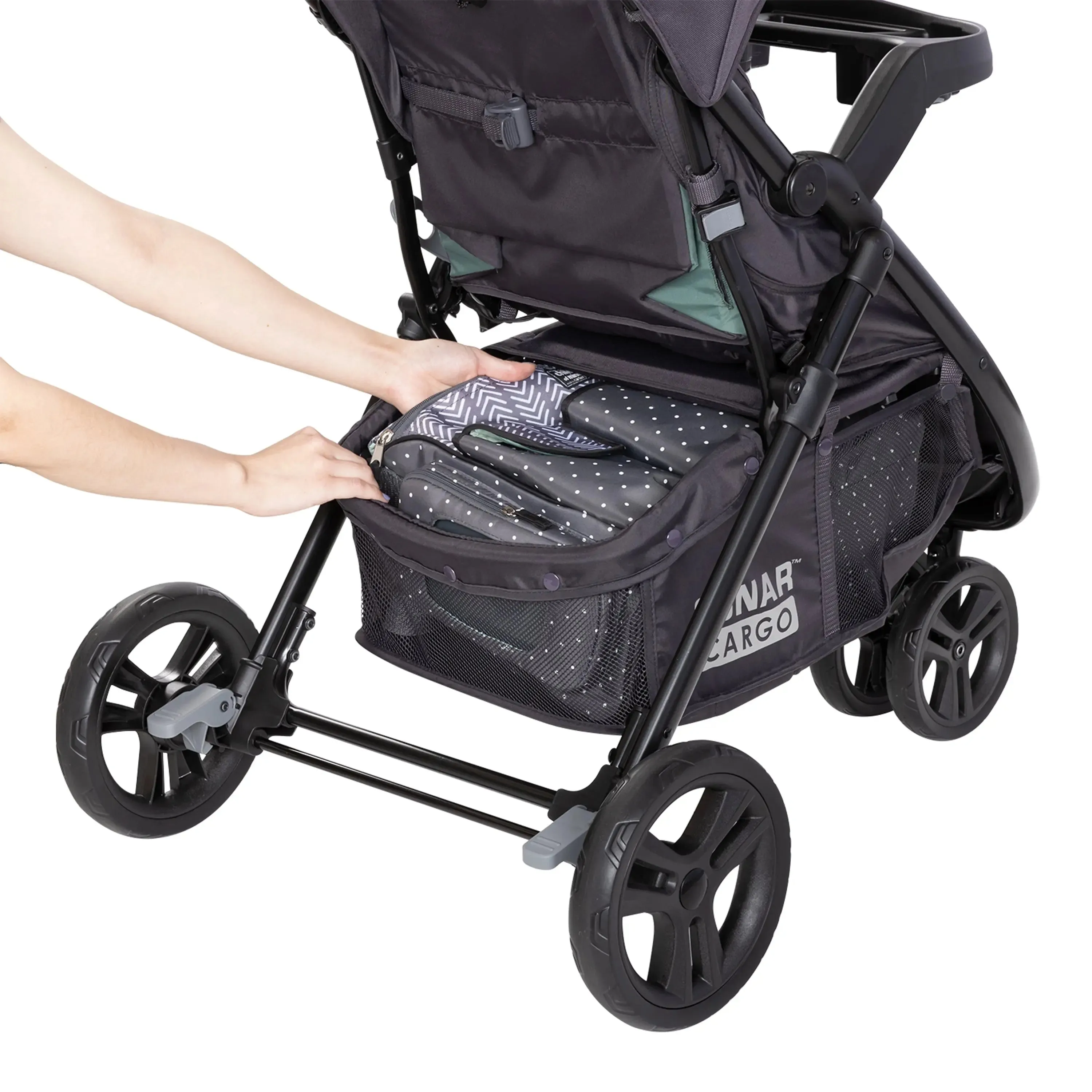 Sonar™ Cargo 3-Wheel Stroller Travel System with EZ-Lift™ PLUS Infant Car Seat - Desert Sage (Walmart Exclusive)
