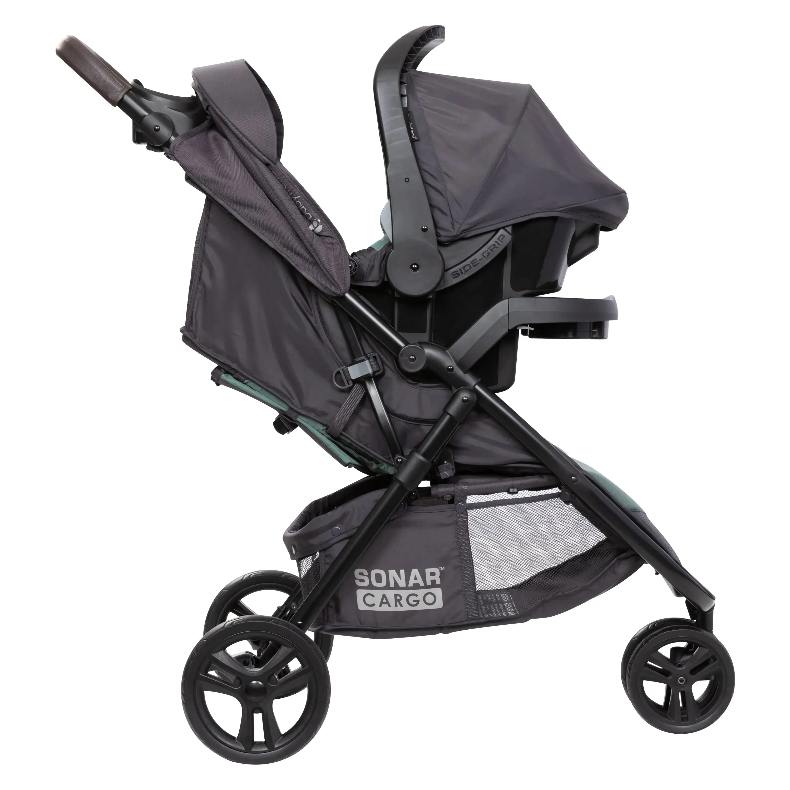 Sonar™ Cargo 3-Wheel Stroller Travel System with EZ-Lift™ PLUS Infant Car Seat - Desert Sage (Walmart Exclusive)