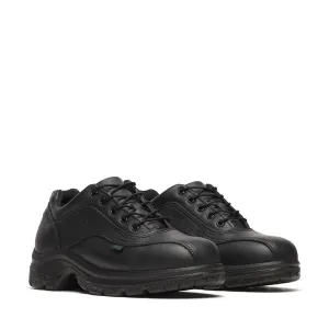 Thorogood Men's Soft Streets Series Black Double Track Oxford Polishable Work Shoe