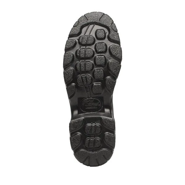 Thorogood Men's Soft Streets Series Black Double Track Oxford Polishable Work Shoe