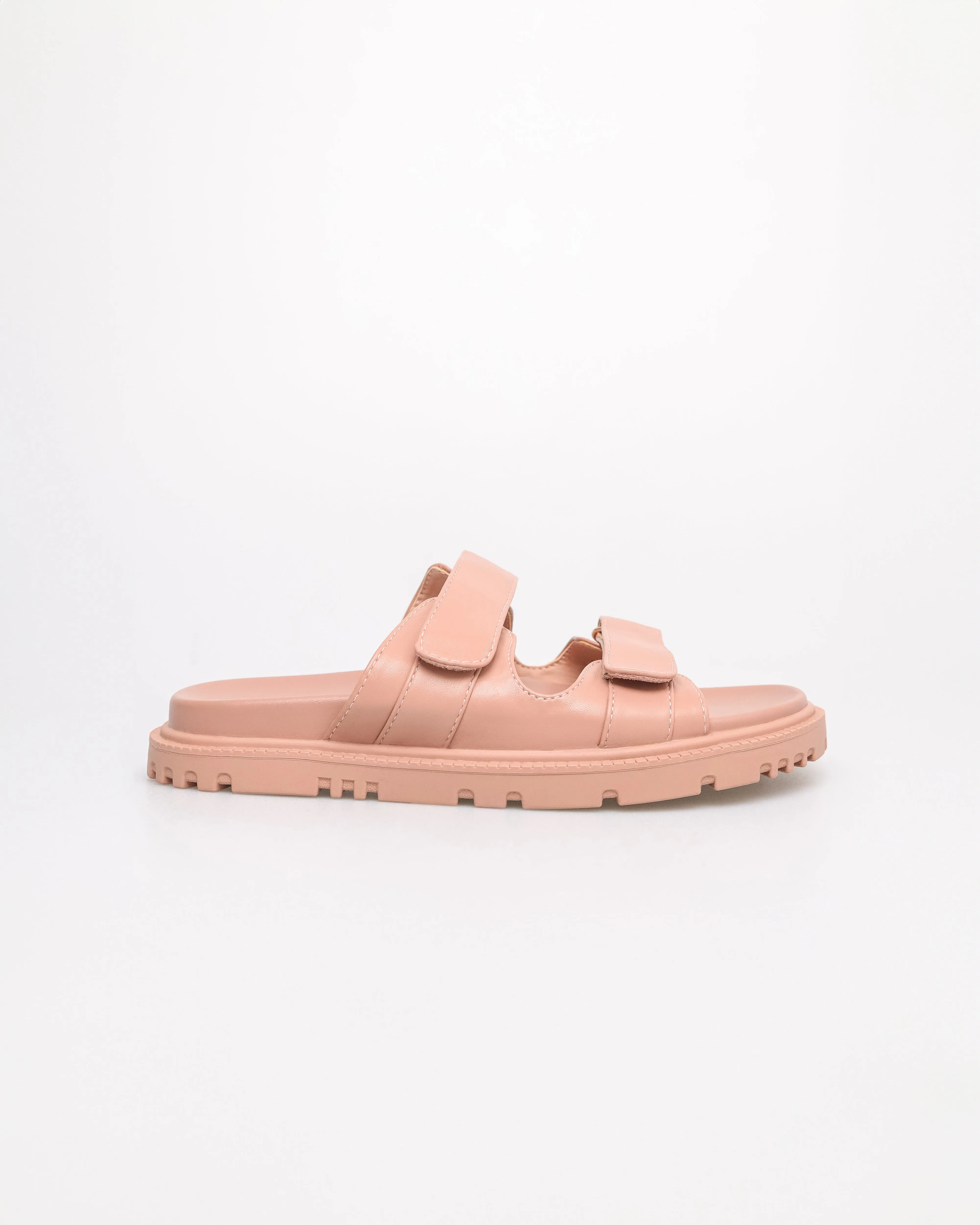 Tomaz YX149 Ladies Buckle Sandals (Pink)