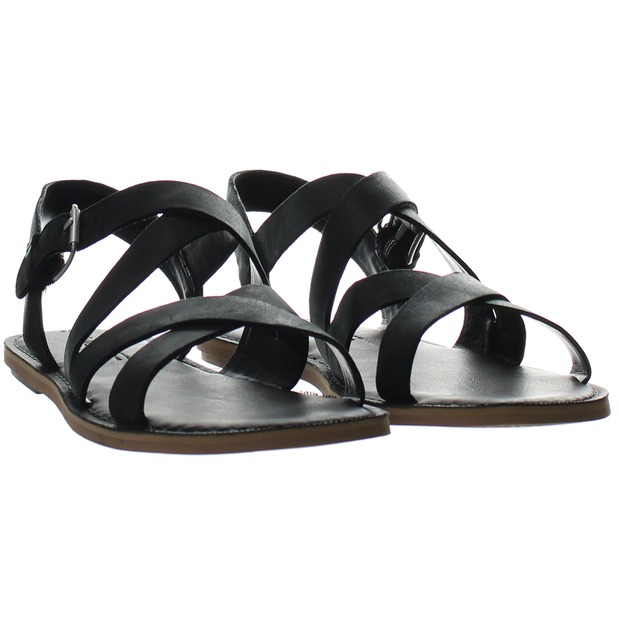 Toms Sicily Womens Black Sandals
