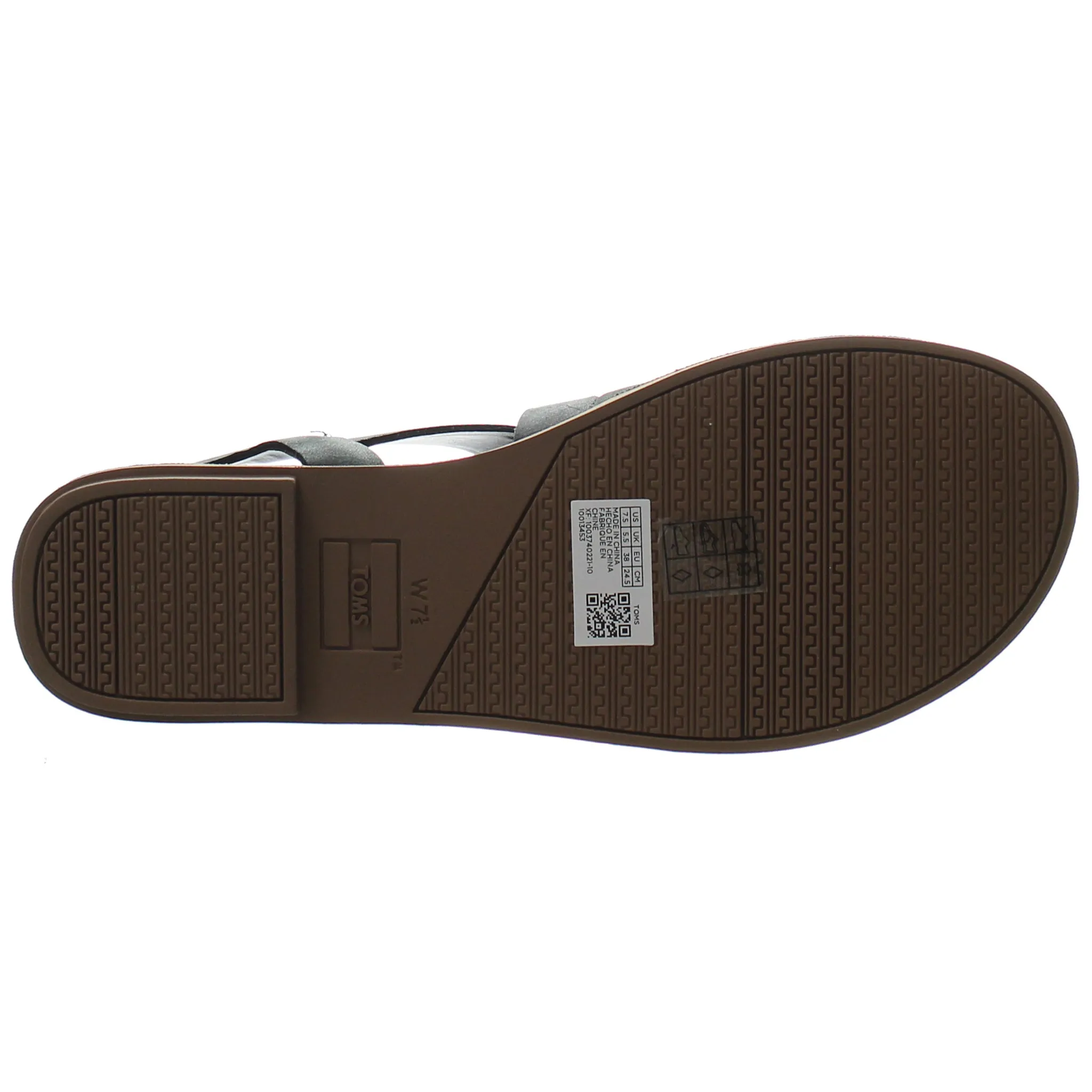 Toms Sicily Womens Black Sandals