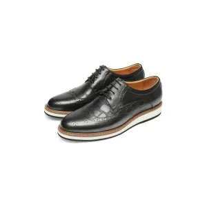 Veltique Croc Lace Brogues