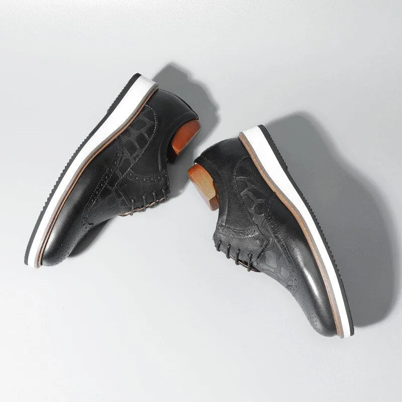 Veltique Croc Lace Brogues