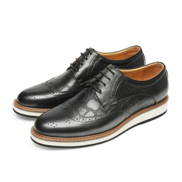 Veltique Croc Lace Brogues