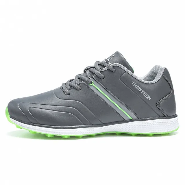 Waterproof Men Golf Shoes Professional Lightweight Golfer Footwear