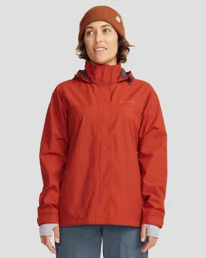 Women's Andulo 2-layer Rain Jacket - Redwood