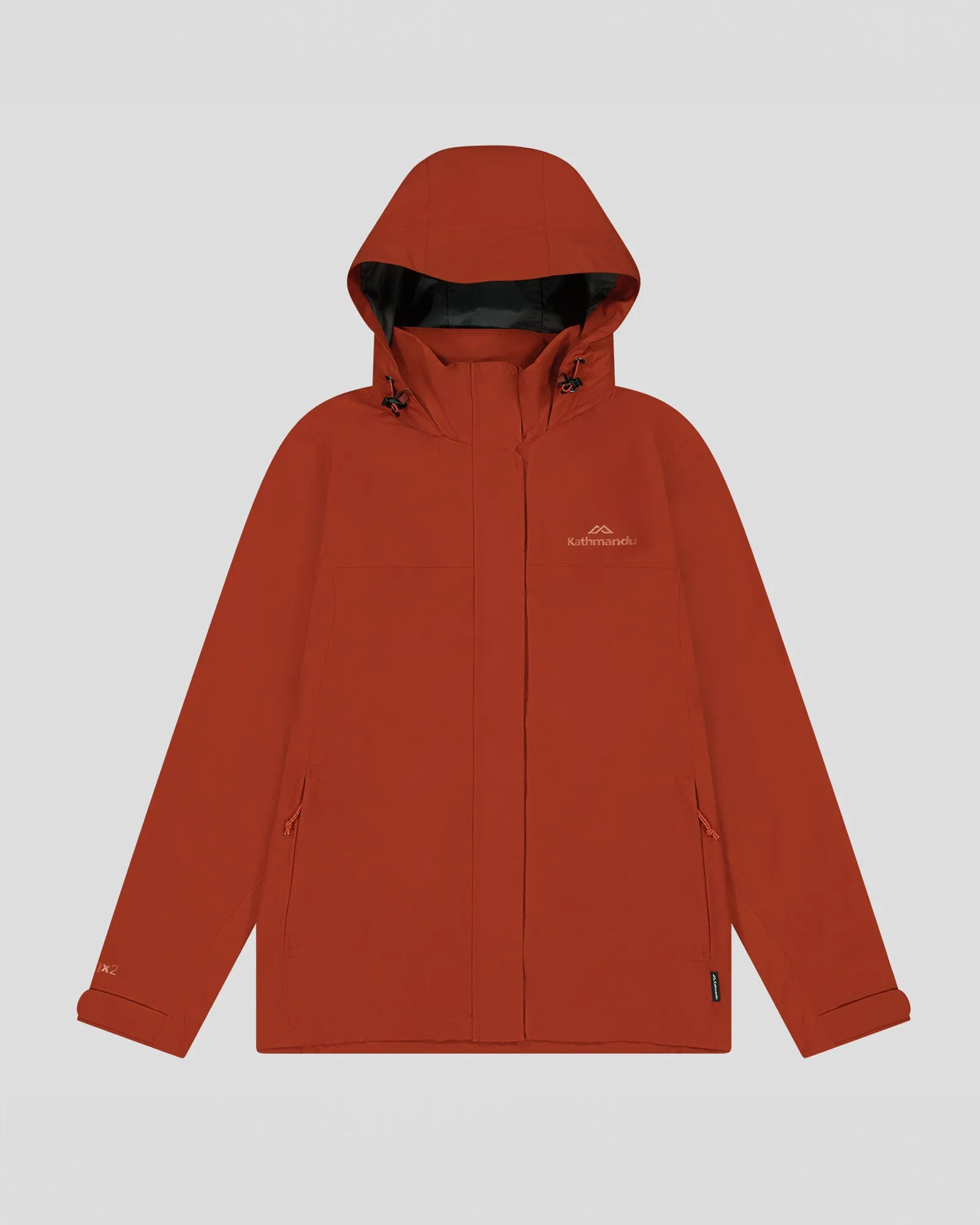 Women's Andulo 2-layer Rain Jacket - Redwood