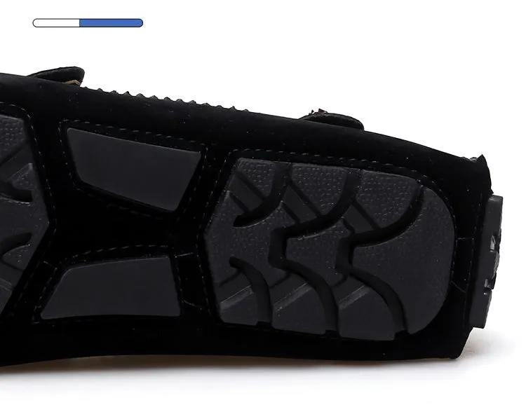 Women'S Loafers With Buckle Decor, Comfortable Solid Rubber Sole Slip-On Flats, Durable Anti-Slip Casual Shoes