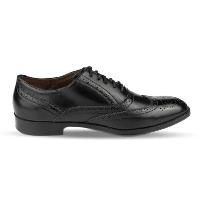 Womens Smart Shoe Black Lace Up